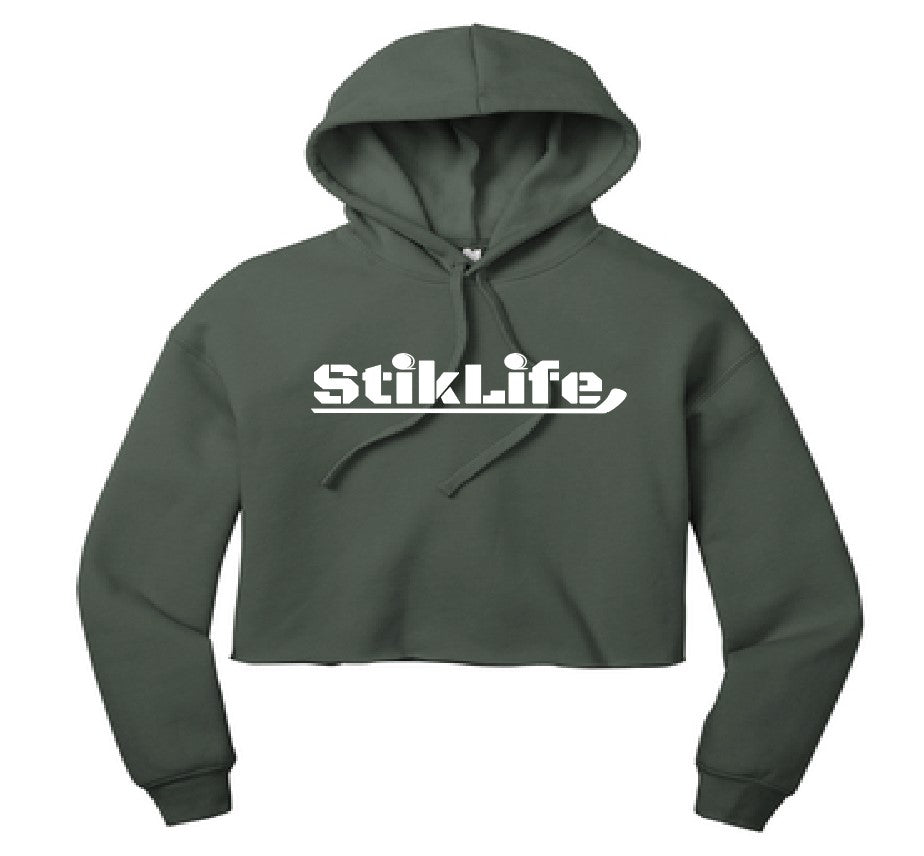 Women's StikLife Fleece Cropped Hoodie